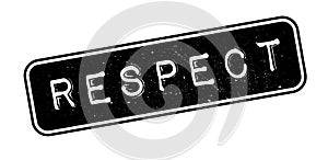 Respect rubber stamp