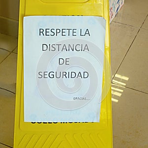 Respeta la Distancia de Seguridad, Regulations in life with Corona photo