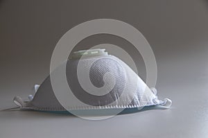 Respirator with an exhalation valve, a safety mask protecting from virus photo