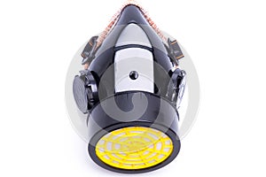 Respirator mask with filter cartridges