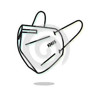 Respiratory Protective Mask - KN95 - Icon