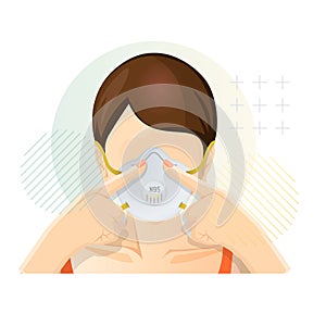Respiratory Protective Mask - N95 - Icon
