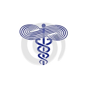 Respiratory Therapy Medical Symbol Icon - for RRT, RT or CRT