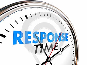 Response Time Clock Fast Speed Service Attention