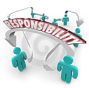 Responsibility Passing Job Task Other People Delegate Work