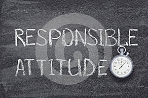 Responsible attitude watch