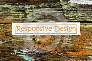 Responsive design computer internet website web mobile technology response