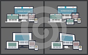 Responsive Screen Mockups