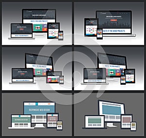 Responsive Screen Mockups photo