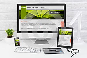 Responsive web design photo