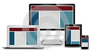 Responsive web design photo