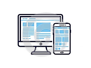 Responsive web design display