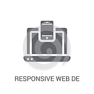 Responsive Web Design icon. Trendy Responsive Web Design logo co