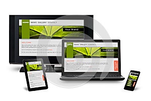 Responsive web design photo