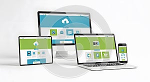 Responsive Web Design on Multiple Devices