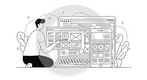 Responsive Web Design and UI UX Development