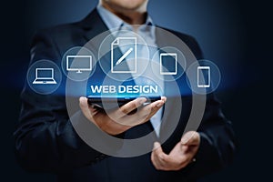 Responsive Web Desing Website Business Internet Technology Concept