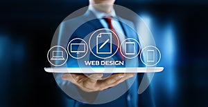 Responsive Web Desing Website Business Internet Technology Concept