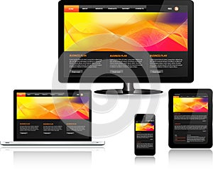 Responsive Web Template