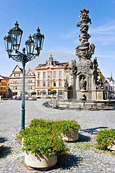 Ressel square, Chrudim, Czech republic, Europe