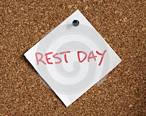 Rest day reminder