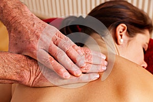 Rest and relaxation through massage