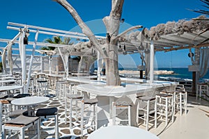 Restaurant on the beach