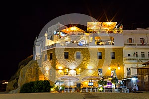 Restaurant by the beach in Algarve