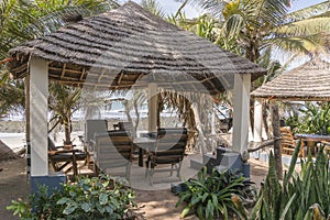 Restaurant on the beach