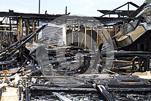 Restaurant Burned to Ground