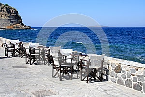 Restaurant on a coast