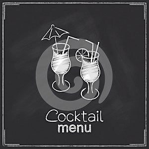 Restaurant cocktail menu design