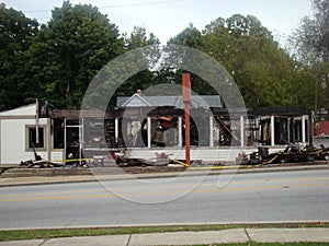 Restaurant destroyed by major fire