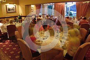 Restaurant dining photo