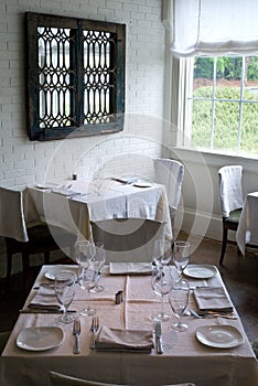 Restaurant dining room