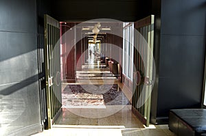 Restaurant entrance hotel interiors