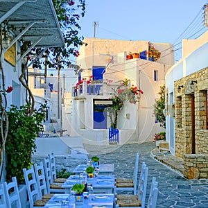 Restaurant at Folegandros