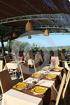 Restaurant at Gassin