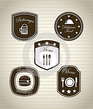 Restaurant icons photo