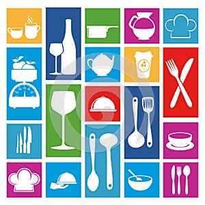 Restaurant icons