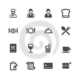Restaurant icons