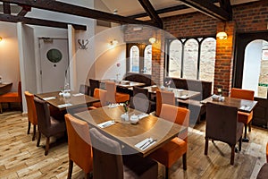 Restaurant interior photo