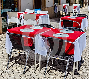 The Restaurant interior. Portugal