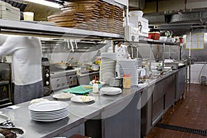 Restaurant kitchen