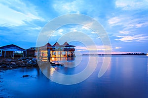 Restaurant on Lake Victoria