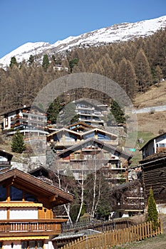 Restaurant on Matterhorn Mountain in Swiss