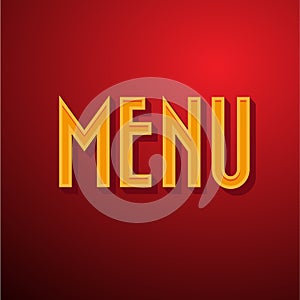 Restaurant Menu Card Design template.