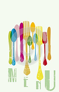 Restaurant menu template,