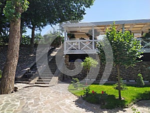 restaurant in the open-air park