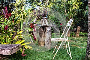 Restaurant at the Pantanal Marimbus in Andarai, Bahia, Brazil, Chapada Diamantina